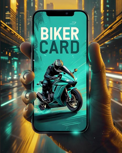 Biker Card | بطاقة البايكزر